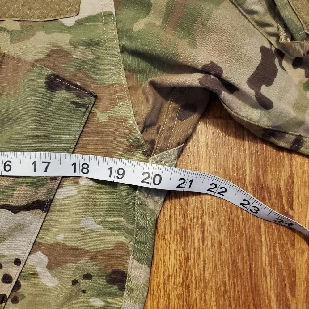 US Army Combat Jacket Men X Small‎ Long Camouflage Insect Guard Military